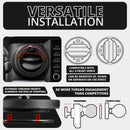 LINK™ Vent Mount Bracket With CB Mic Holder | 2016-2023 Toyota Tacoma and 2014-2021 Toyota Tundra | Choose Your Arm Length - Aspire Auto Accessories