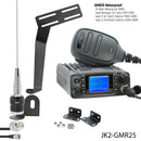 Rugged Two-Way GMRS Mobile Radio Kit for Jeep Wrangler Jeep Wrangler TJ, LJ, and JK - Aspire Auto Accessories