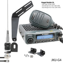Rugged Two-Way GMRS Mobile Radio Kit for Jeep Wrangler Jeep Wrangler TJ, LJ, and JK - Aspire Auto Accessories