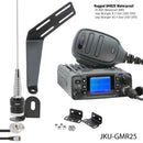 Rugged Two-Way GMRS Mobile Radio Kit for Jeep Wrangler Jeep Wrangler TJ, LJ, and JK - Aspire Auto Accessories