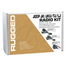 Rugged Two-Way GMRS Mobile Radio Kit for Jeep Wrangler Jeep Wrangler TJ, LJ, and JK - Aspire Auto Accessories