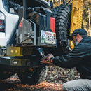 Backwoods Adventure Mods Jerry's Can Holder Dual Universal Jerry Can Carrier - Aspire Auto Accessories