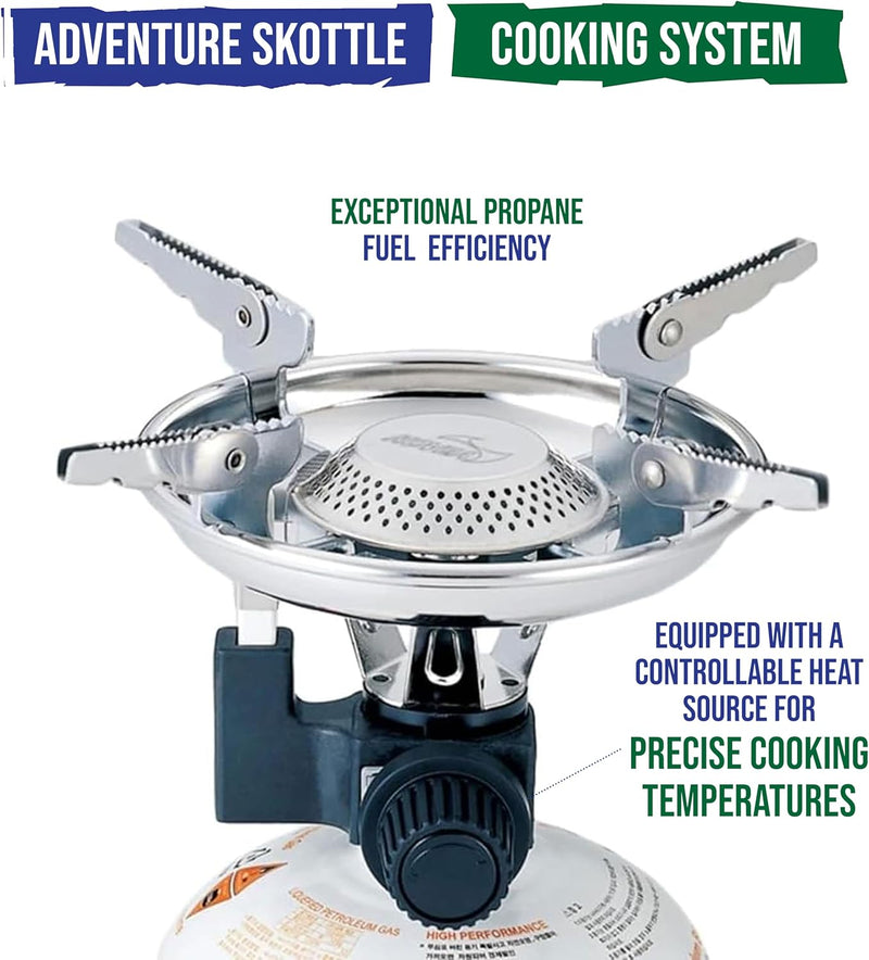 TemboTusk Adventure Skottle Grill Kit