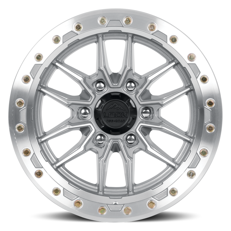 Lock Off-Road Krawler Wheel (Machine Face Polish)