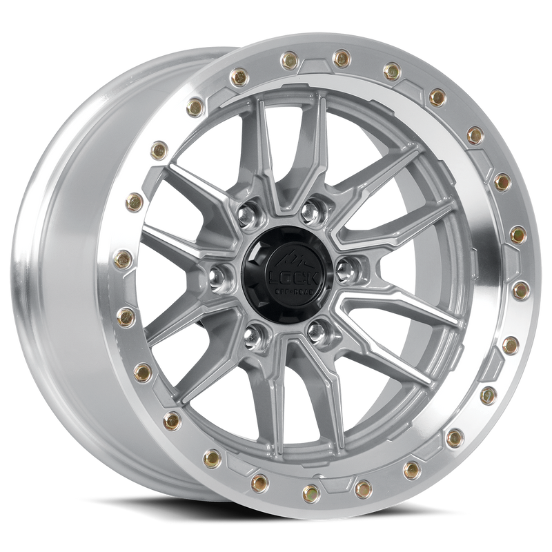 Lock Off-Road Krawler Wheel (Machine Face Polish)