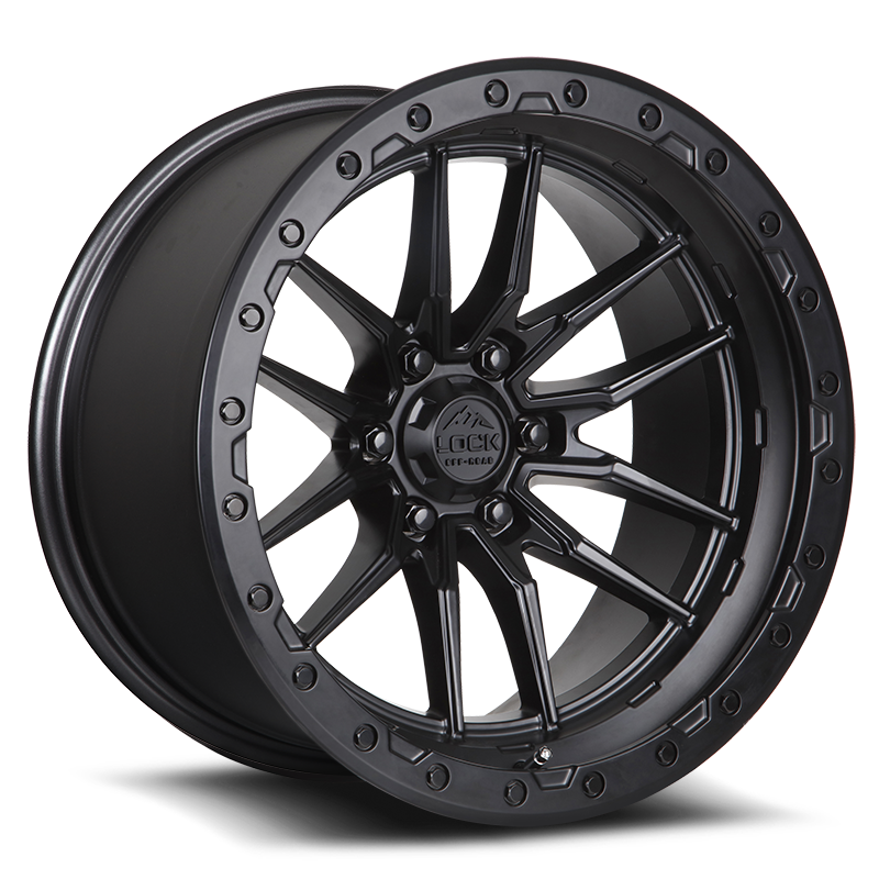Lock Off-Road Krawler Wheel (Matte Black)