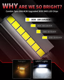 Fit for 2001-2015 Toyota Tacoma The Brightest LED Bulbs Upgrade | Tested and Verified