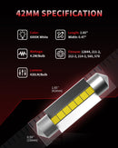 Fit for 2001-2015 Toyota Tacoma The Brightest LED Bulbs Upgrade | Tested and Verified