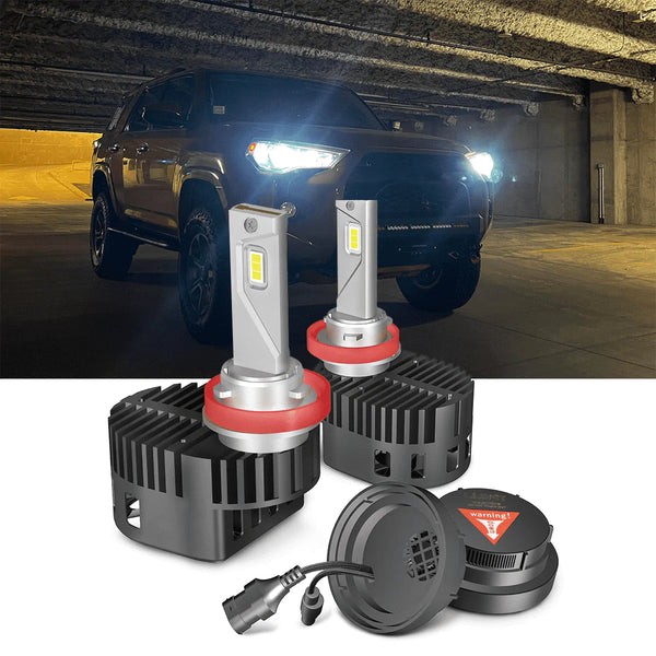 Toyota 4Runner 2014-2020 Custom H11 LED Bulbs with Dust Cover | Pro-DC Series