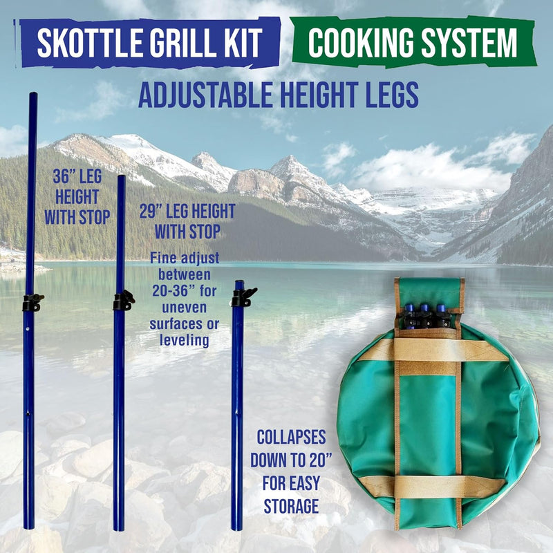 TemboTusk Ultimate Skottle Grill Kit
