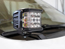 Low Profile LED Ditch Light Brackets Kit For 2010-2022 Lexus GX 460 - Aspire Auto Accessories