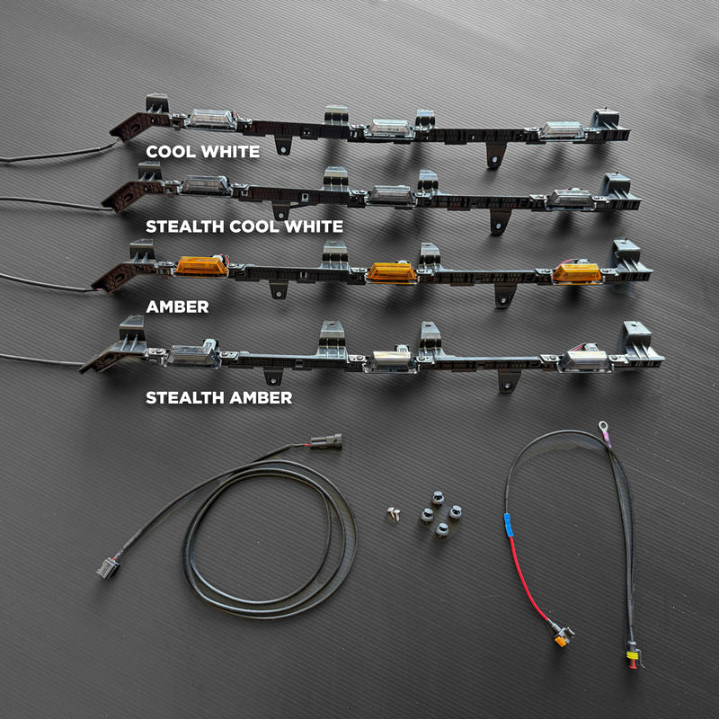 Rave Elite Series Marker Lights for TRD Pro Grille for Tundra (2022-2025)