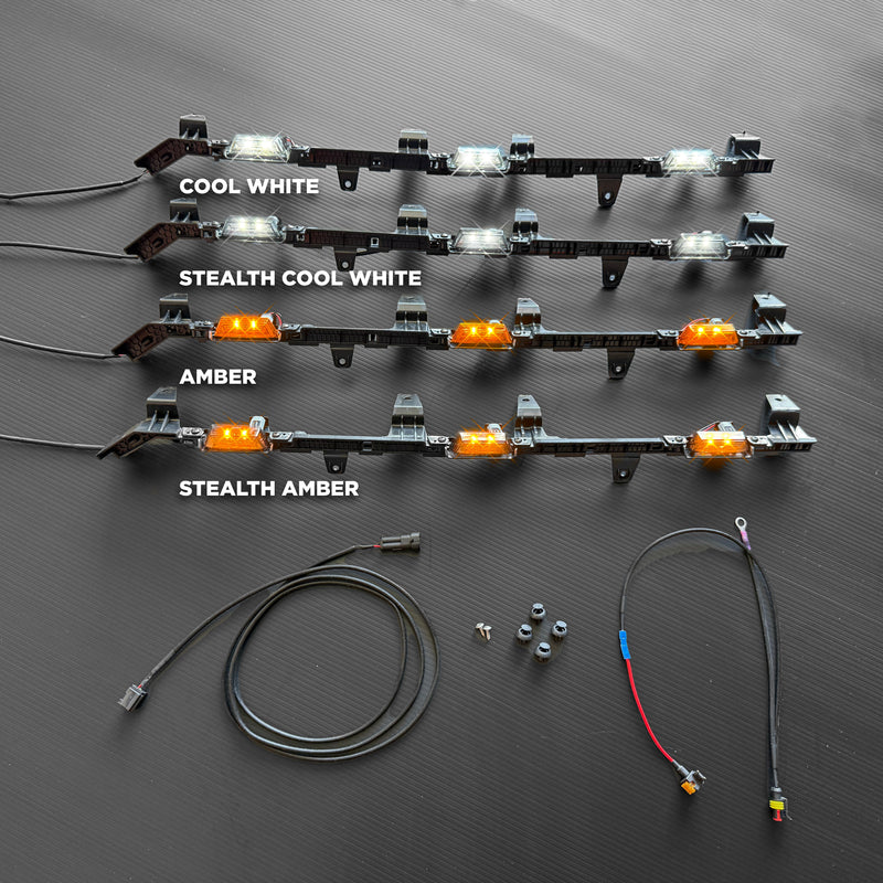 Rave Elite Series Marker Lights for TRD Pro Grille for Tundra (2022-2025)