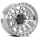 Lock Off-Road Lunatic Wheel (Machine Face Polish)
