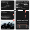 TRAXX™ - Assault Track Picatinny Dash Bracket With 20LITE Phone Holder | 2016 - 2023 Toyota Tacoma - Aspire Auto Accessories