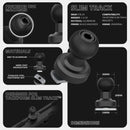 TRAXX™ - Slim Track Dash Bracket With Tablet Mount | 2016 - 2023 Toyota Tacoma - Aspire Auto Accessories