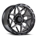 Lock Off-Road Matrix Wheel (Matte Grey)