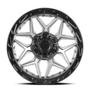Lock Off-Road Matrix Wheel (Matte Grey)