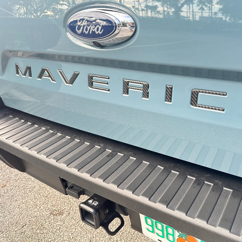 Tailgate Letter Inserts (2022-2024 Ford Maverick)