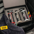 WASH&WHIPS MotoPro Motorcycle Detailing Kit - Bug Remover, Leather Care, Ceramic Spray - Aspire Auto Accessories
