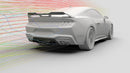 2024-Current Ford Mustang Rear Diffuser - Aspire Auto Accessories