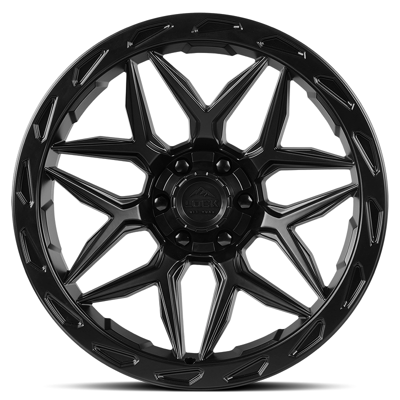 Lock Off-Road Matrix Wheel (Matte Black)