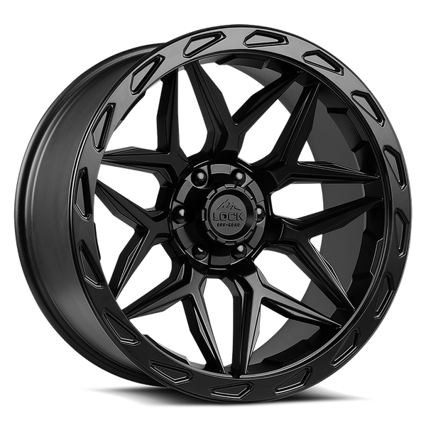 Lock Off-Road Matrix Wheel (Matte Black)