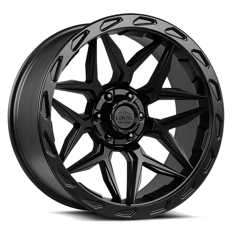 Lock Off-Road Matrix Wheel (Matte Black)