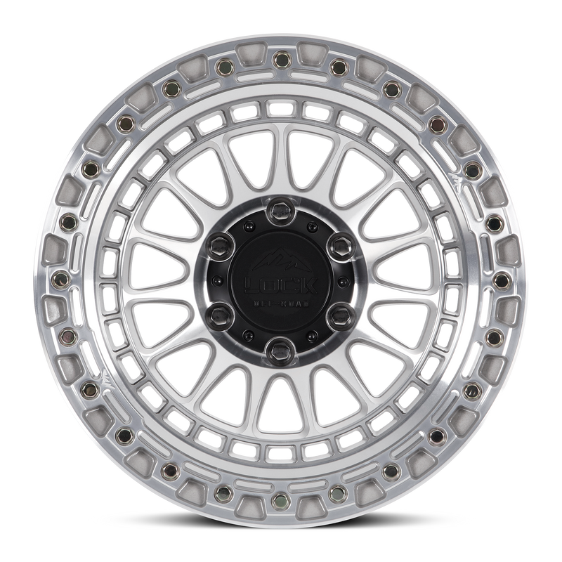 Lock Off-Road Mojave Wheel (Machine Face Polish)