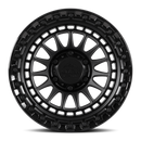 Lock Off-Road Mojave Wheels (Matte Black - Gloss Lip)