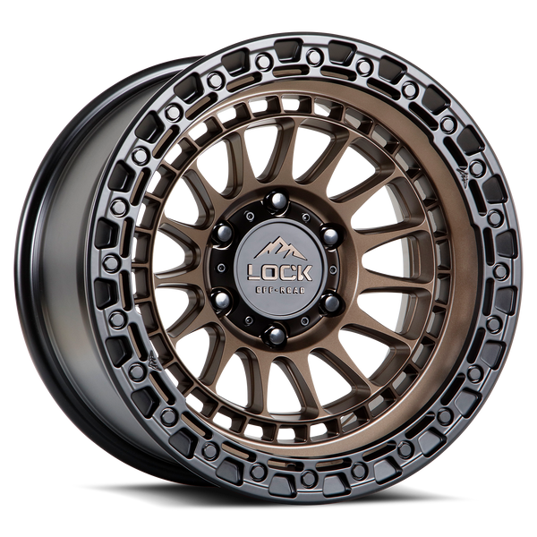 Lock Off-Road Mojave Wheel (Matte Bronze)
