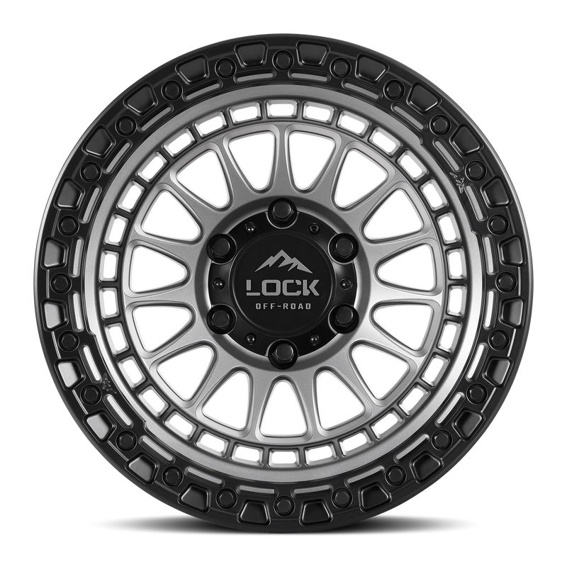 Lock Off-Road Mojave Wheel (Matte Grey)