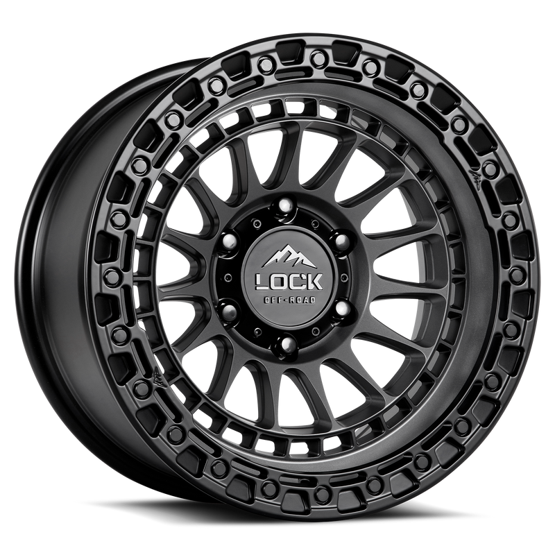 Lock Off-Road Mojave Wheel (Matte Grey)