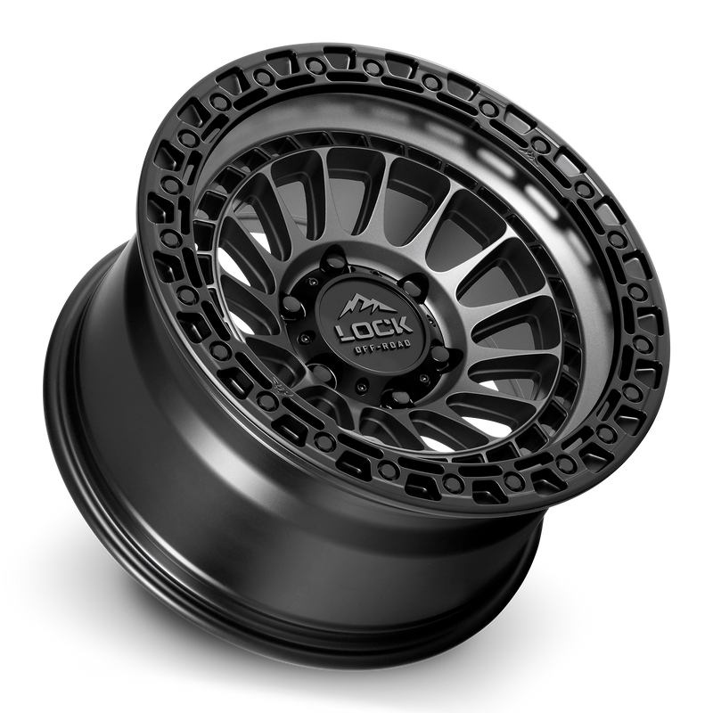 Lock Off-Road Mojave Wheel (Matte Grey)