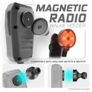 LINK™ Vent Mount Bracket With Midland MXT275 and MXT575 Magnetic CB Radio Mic Holder | 2016-2023 Toyota Tacoma and 2014-2021 Toyota Tundra | Choose Your Arm Length - Aspire Auto Accessories