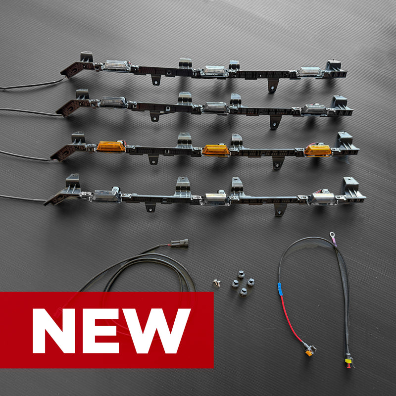 Rave Elite Series Marker Lights for TRD Pro Grille for Tundra (2022-2025)