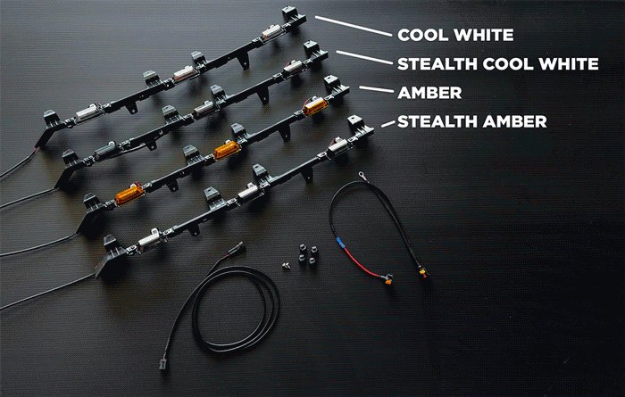 Rave Elite Series Marker Lights for TRD Pro Grille for Tundra (2022-2025)