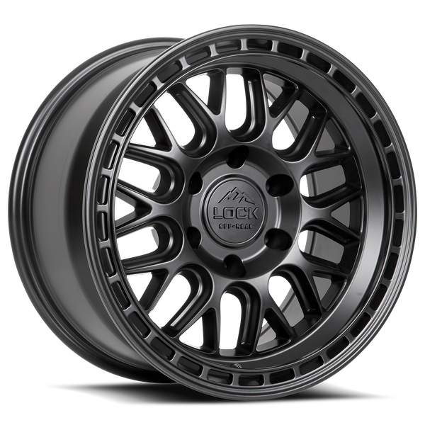 Lock Off-Road Onyx Wheel (Matte Black)