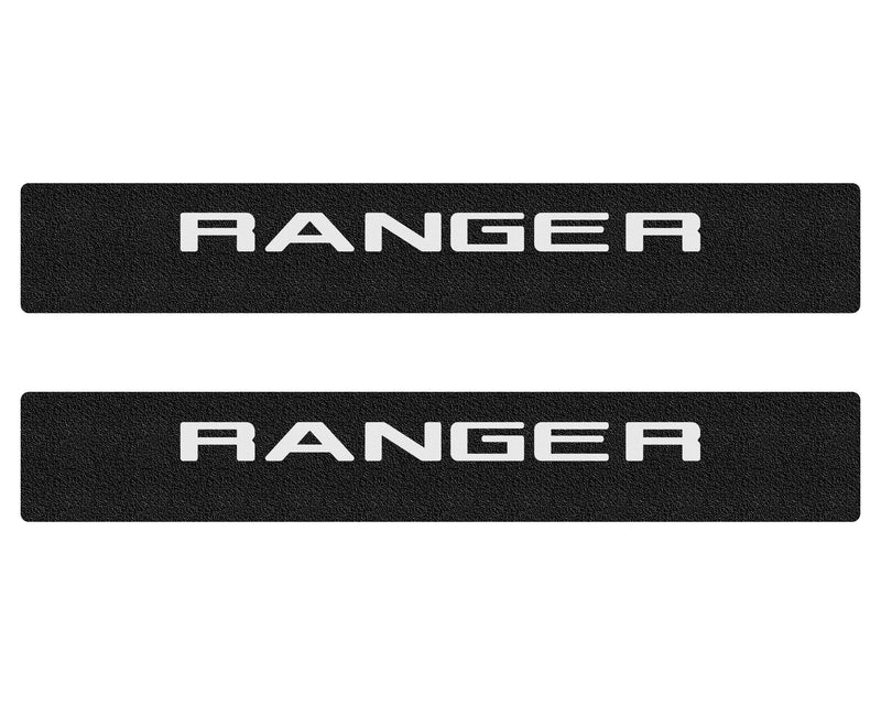Tufskinz Textured Door Sill Protection Overlays for Ford Ranger (2019-2023)