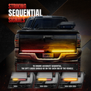 OPT7 Redline Parlux Triple Row LED Tailgate Light Bar with Reverse Light, Brake Light, & Sequential Turn Signals for Tacoma (2005-2023) - Aspire Auto Accessories