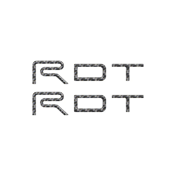 Tufskinz Inner Front Door Letter Overlays for Tacoma (2024-2025)/4Runner (2025-2026)