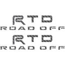 Tufskinz C Pillar Letter Overlays for 4Runner (2025-2026)