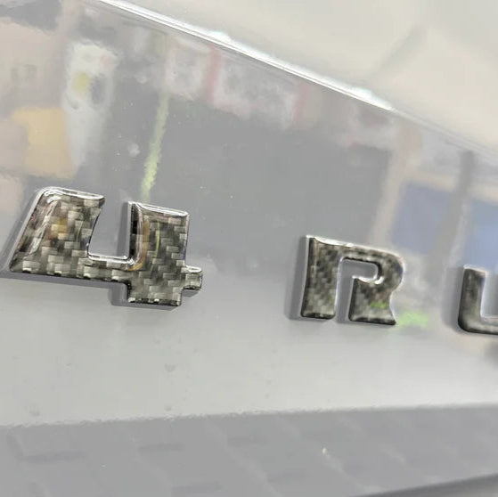 Tufskinz Liftgate Letter Overlays for 4Runner (2025-2026)