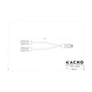 NACHO NANO Y-Splitter (Pair) - Aspire Auto Accessories