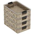 Quarter Crate 4 Pack - Aspire Auto Accessories