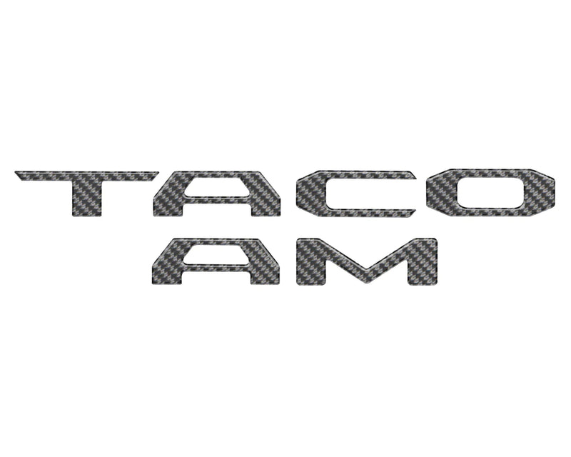 Tufskinz Tailgate Letter Insert for Toyota Tacoma (2024-2025)