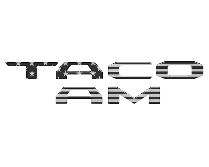 Tufskinz Tailgate Letter Insert for Toyota Tacoma (2024-2025)