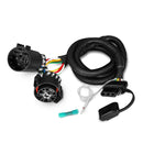 OPT7 Redline Dual 7-Pin Splitter w/Reverse Wire to 43 Inches 4-Pin Extension Adapter Harness - Aspire Auto Accessories
