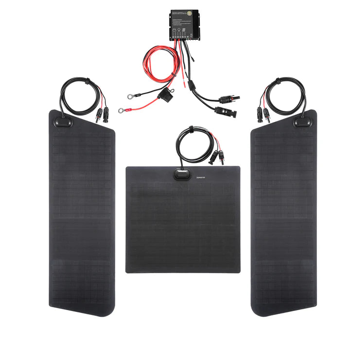 Lensun 80W Hood Solar Panel for 4Runner with Scoop (2003-2024)