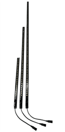 GoFluxx 36 Inch Tri-Color Dimming LED Strip (White/Red/Amber) - Aspire Auto Accessories